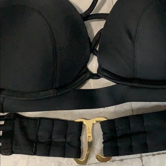 Push-up Black Bikini Top - Picture 3 of 5